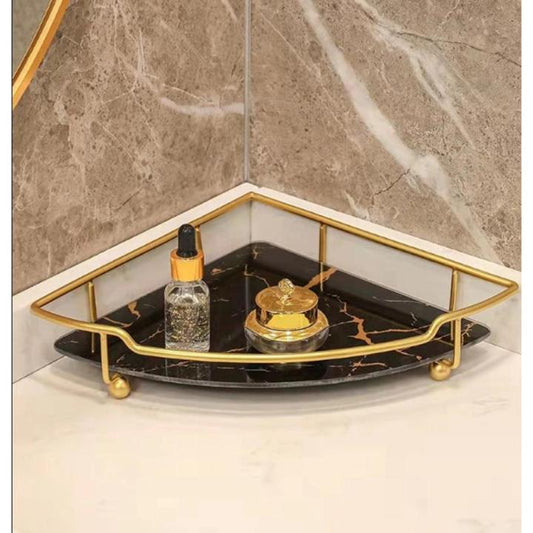 Latest Premium Design Corner Counter-Top Acrylic Single Shelf .