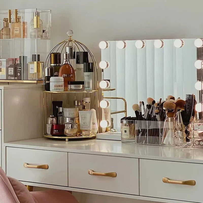 Luxury design 2 Tier Large organizer storage Cage