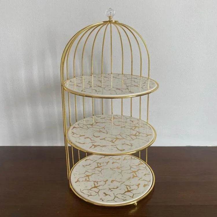 Latest Luxury design 3Tier Large organizer storage Cage - Designs Decore