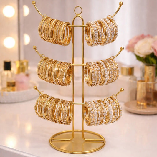 Elegant 3-Tier Jewelry & Accessories Organizer Stand ✨