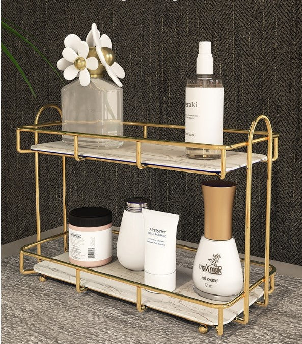 New Modern design 2 Tier Bathroom Organizer