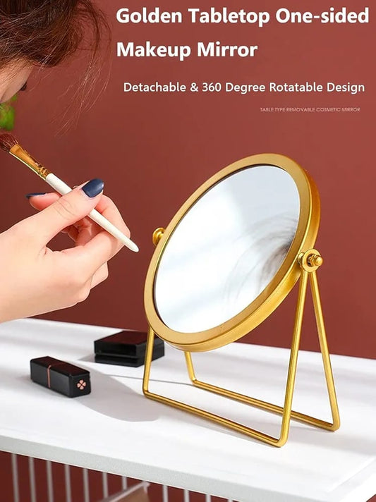 Luxury 360nSwivel Vanity Round Shape Mirror