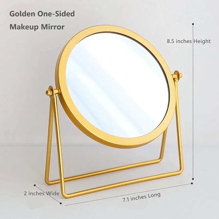 Luxury 360nSwivel Vanity Round Shape Mirror