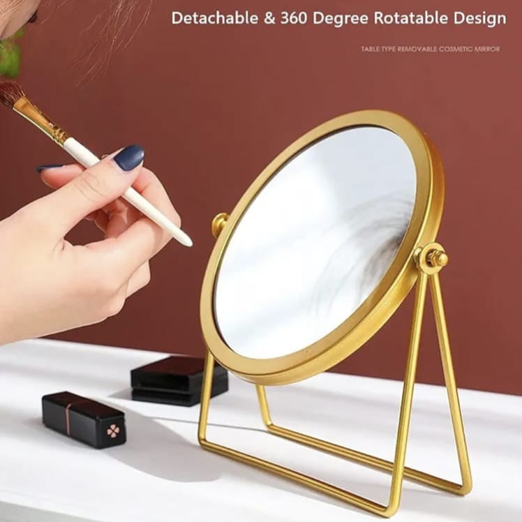 Luxury 360nSwivel Vanity Round Shape Mirror