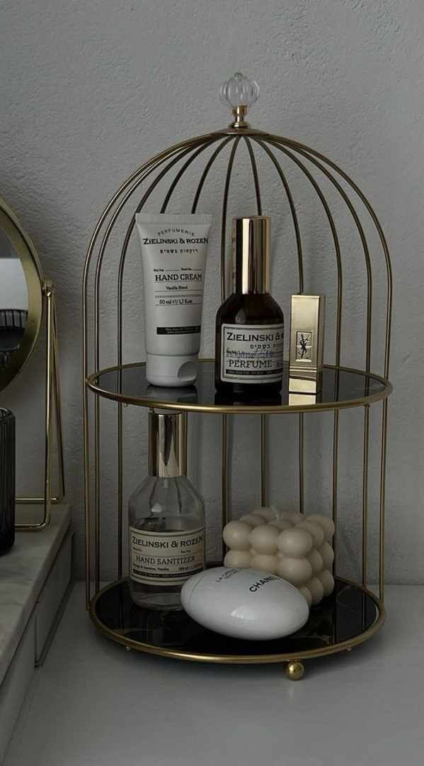 Luxury design 2 Tier Large organizer storage Cage