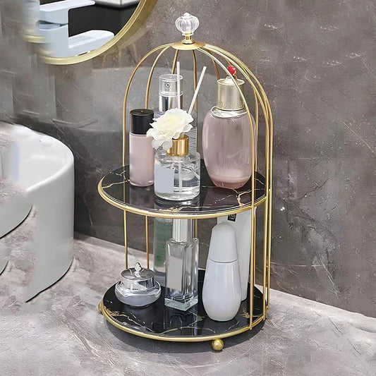 Luxury design 2 Tier Large organizer storage Cage