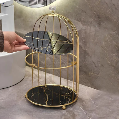 Luxury design 2 Tier Large organizer storage Cage