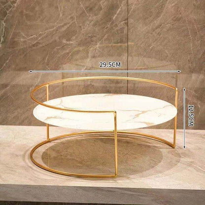 Luxury Design Round Makeup organizer tray - Designs Decore