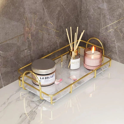 Latest design Double handeled Tray For Makeup, Lipstick, Perfume & Jewlery.