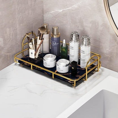 Latest design Double handeled Tray For Makeup, Lipstick, Perfume & Jewlery.