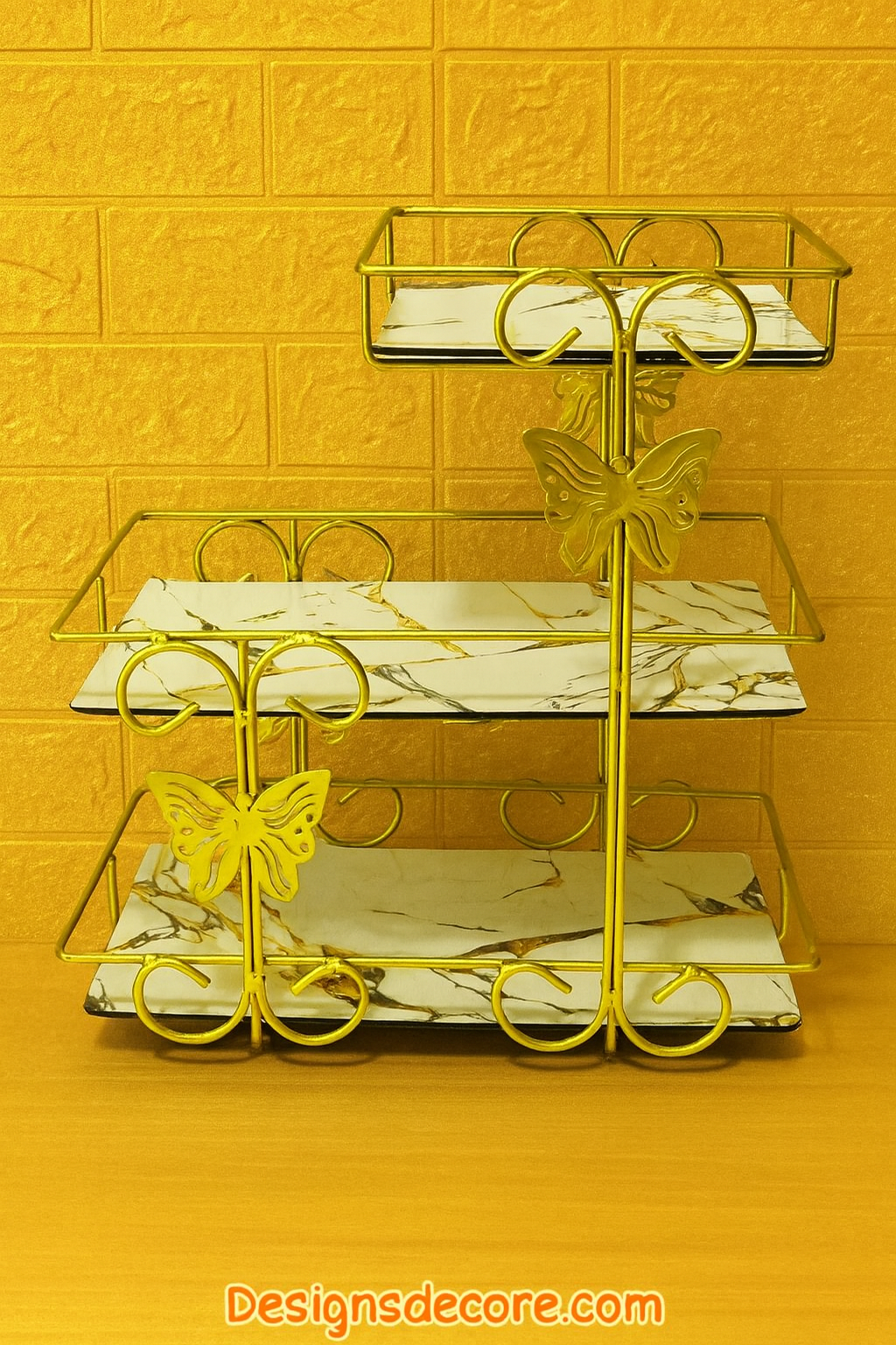 Ultra luxury 3 Layers butterfly Rectangular Shape Organizer.