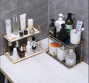 Modern design 2 Tier Bathroom Organizer - Lumos Home