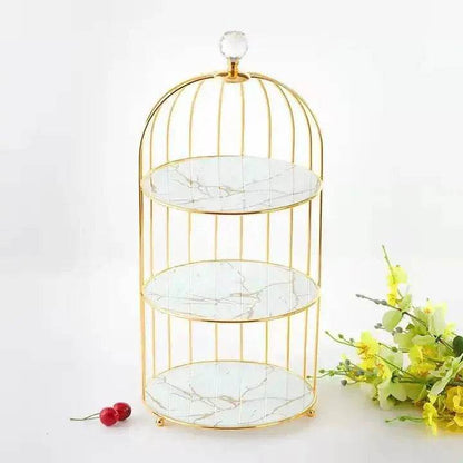 Latest Luxury design 3Tier Large organizer storage Cage - Designs Decore