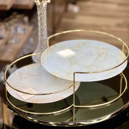 Latest design 2 Pieces Makeup Organizers Tray Cosmetics Jewelry and Perfume. - Designs Decore