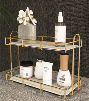 Modern design 2 Tier Bathroom Organizer - Lumos Home