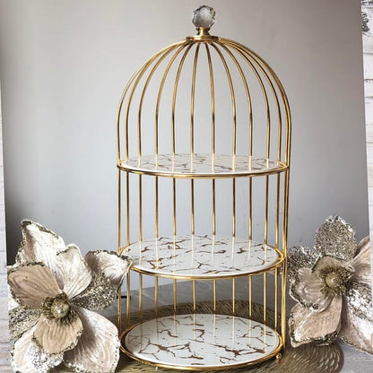 Latest Luxury design 3Tier Large organizer storage Cage