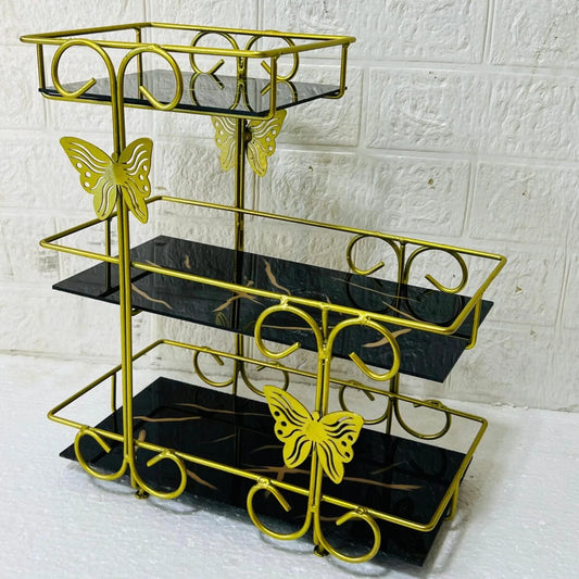 Ultra luxury 3 Layers butterfly Rectangular Shape Organizer.