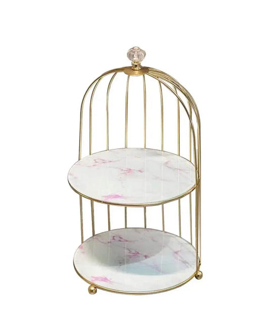 Luxury design 2 Tier Large organizer storage Cage - Designs Decore