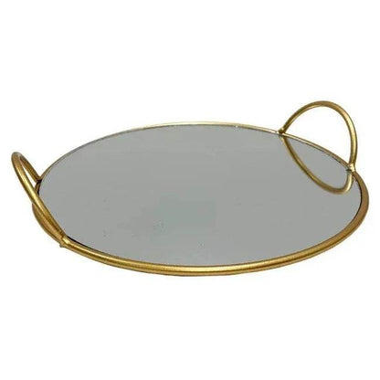 Modern Design Single Round Makeup organizer tray - Designs Decore