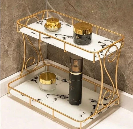 Latest Luxury design 2 Tier Makeup Organizer