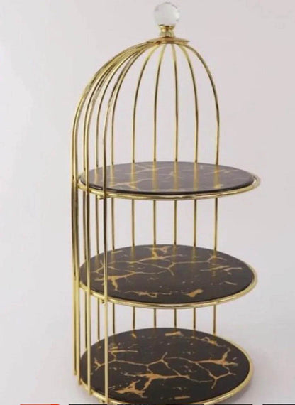 Latest Luxury design 3Tier Large organizer storage Cage - Designs Decore