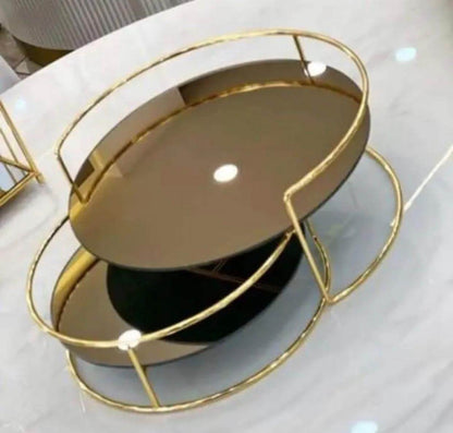 Latest design 2 Pieces Makeup Organizers Tray Cosmetics Jewelry and Perfume. - Designs Decore