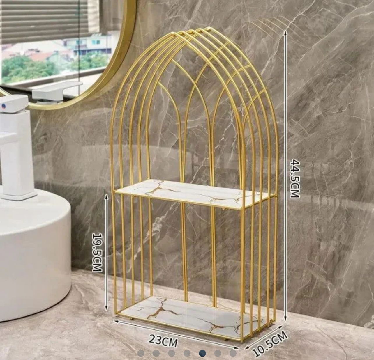 Ultra Luxury D Shape Cosmetics Cage for Multi Purposes