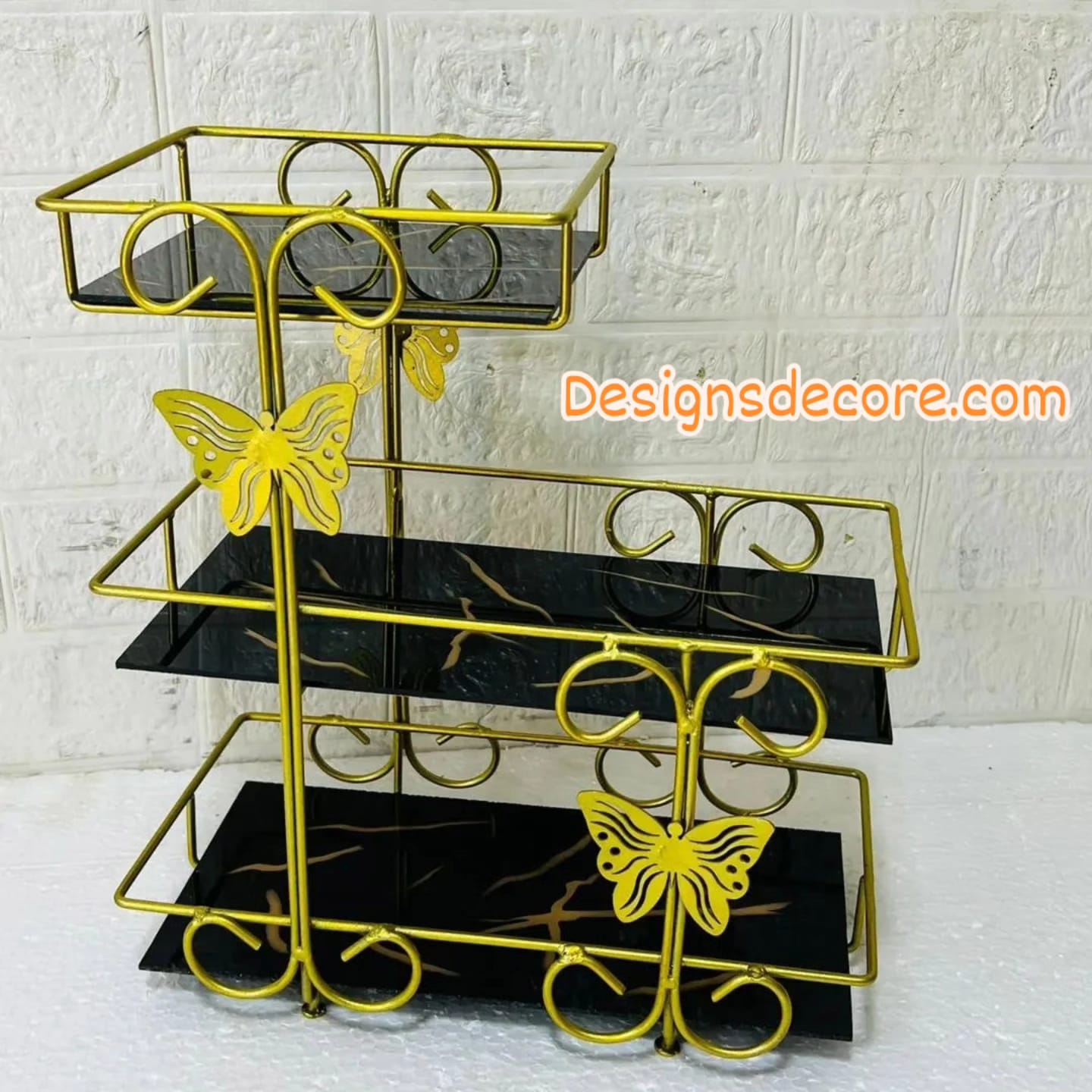 Ultra luxury 3 Layers butterfly Rectangular Shape Organizer.