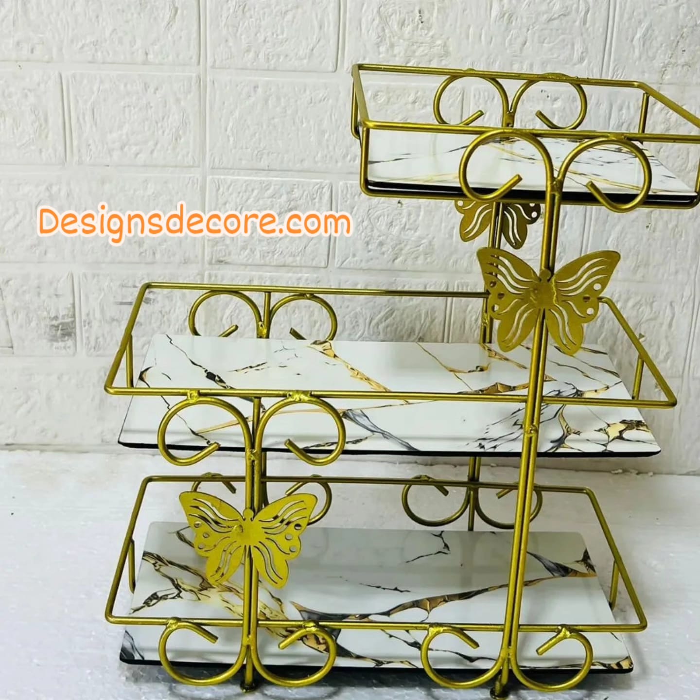 Ultra luxury 3 Layers butterfly Rectangular Shape Organizer.
