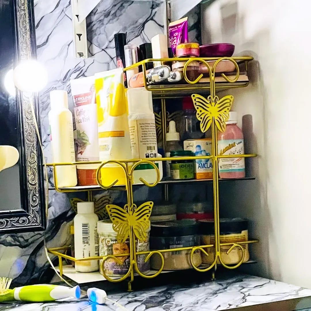 Ultra luxury 3 Layers butterfly Rectangular Shape Organizer.