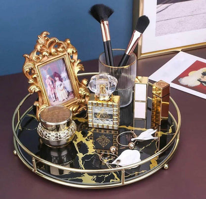 Latest Luxury Design Round Makeup organizer tray - Designs Decore