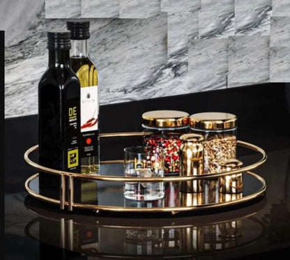 Latest Luxury Design Round Makeup organizer tray - Designs Decore