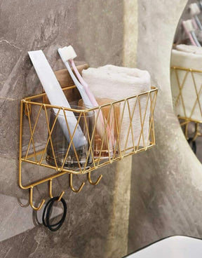 Washroom wall hanging  For bath products storage tray