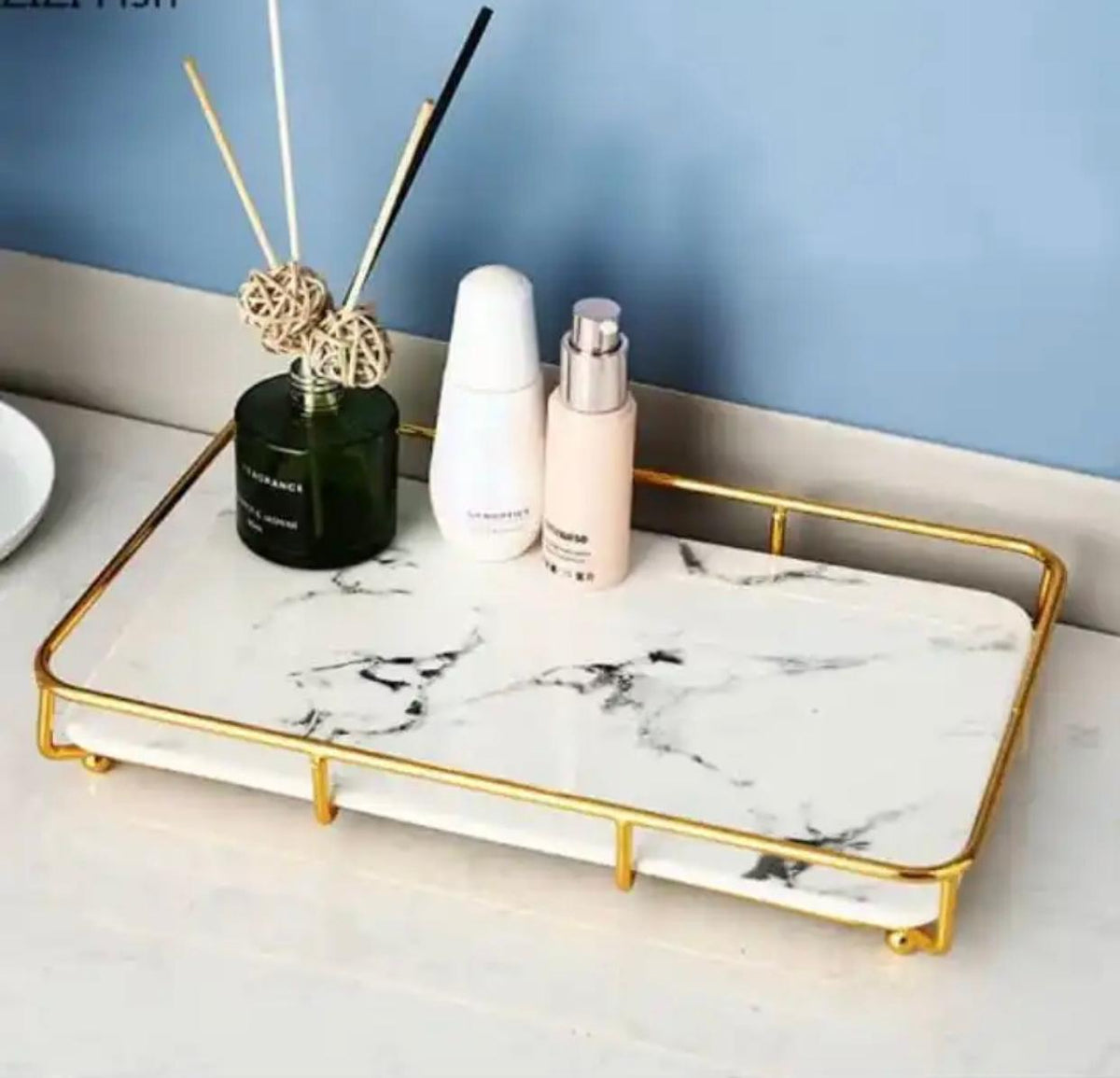 Latest design Vintage Glass For Cosmetics Vanity Tray.