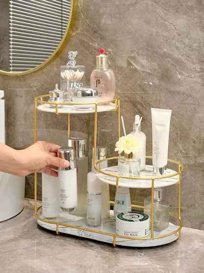 Luxury design 3 layer cosmetic organizer for Makeup storage - Designs Decore