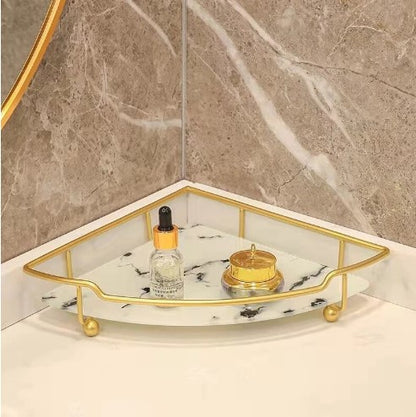 Latest Premium Design Corner Counter-Top Acrylic Single Shelf .