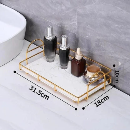 Latest design Double handeled Tray For Makeup, Lipstick, Perfume & Jewlery.